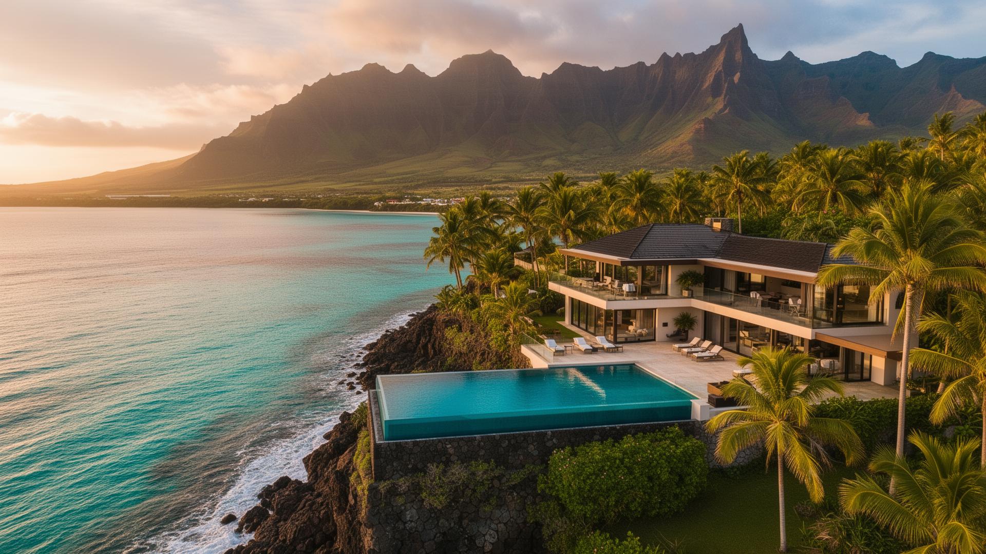 Villa avec vue sur le lagon de La Réunion